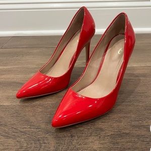 bright red 4” pump